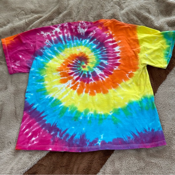 Tie dye keep off the grass t shirt size XL - Picture 2 of 4